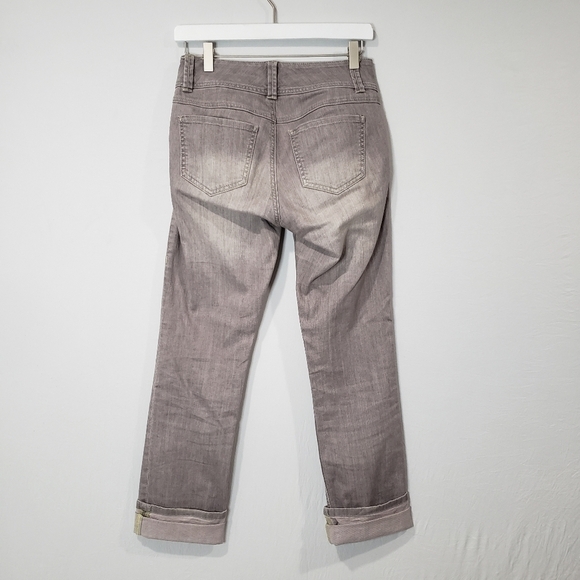 CAbi Gray Lou Lou Style 332 Skinny Jeans Size 2 - Picture 3 of 14